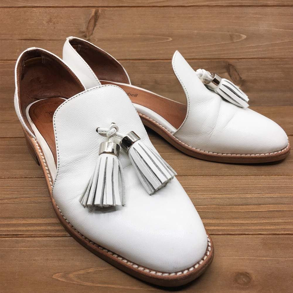 Jeffrey Campbell OPEN CASE Leather Tassle Slip On